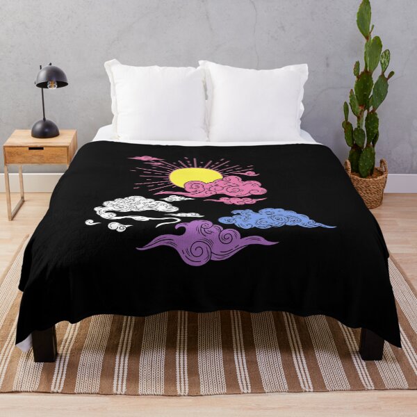 Item preview, Sun and Clouds. Bigender Pride designed and sold by Subtle Pride Shop.