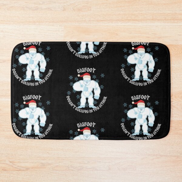 Item preview, Bigfoot Doesn't Believe In You Either Thumbs Up In Black designed and sold by LuckyKermit.