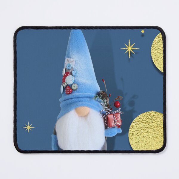 Item preview, Blue Christmas gnome designed and sold by joliartmedia.