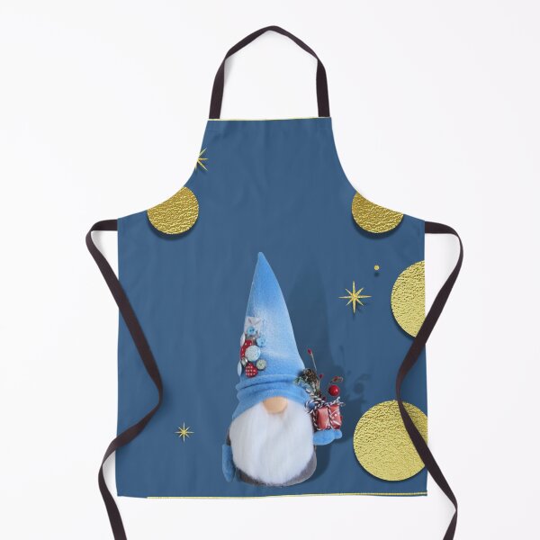 Item preview, Blue Christmas gnome designed and sold by joliartmedia.