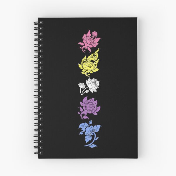 Item preview, Asian Flower Art. Bigender Pride designed and sold by Subtle Pride Shop.