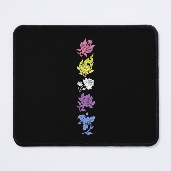 Item preview, Asian Flower Art. Bigender Pride designed and sold by Subtle Pride Shop.