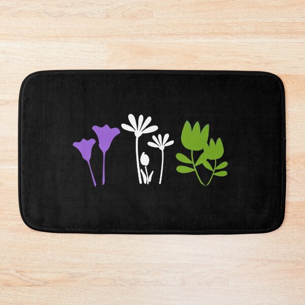 Item preview, Standing Flower Patch Gender Queer Flag. Genderqueer Pride designed and sold by Subtle Pride Shop.