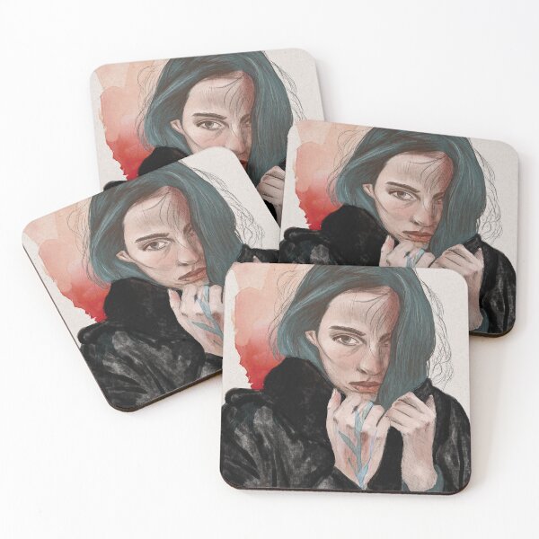 Item preview, November. Feeling cold all the time.Women in coat designed and sold by Ada Yereskovska.