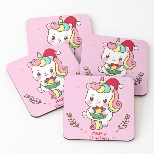 Item preview, Christmas Unicorn  designed and sold by KawaiiCrew.