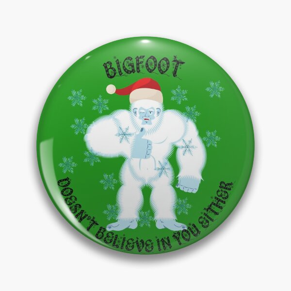 Item preview, Bigfoot Doesn't Believe In You Either Thumbs Up In Green designed and sold by LuckyKermit.
