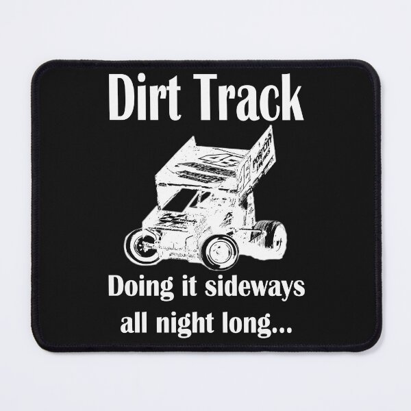 Vista previa del artículo con la obra «Dirt track: hacerlo de lado durante toda la noche (optimizado para merchandising oscuro)», diseñado y vendido por shaynetwright.