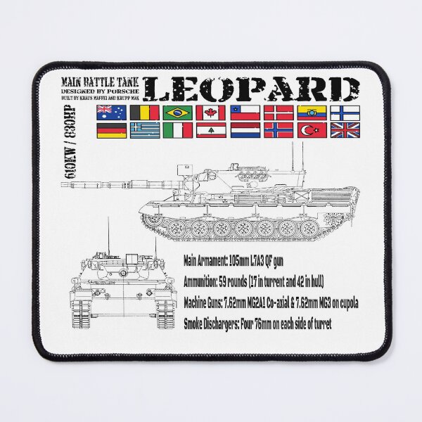 Item preview, Leopard Main Battle Tank 1A4 designed and sold by shaynetwright.