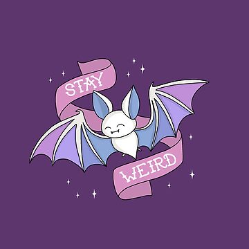 Pastel Goth Bat Pullover