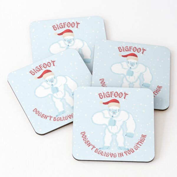 Item preview, Bigfoot Doesn't Believe In You Either Thumbs Up With Red Letters designed and sold by LuckyKermit.