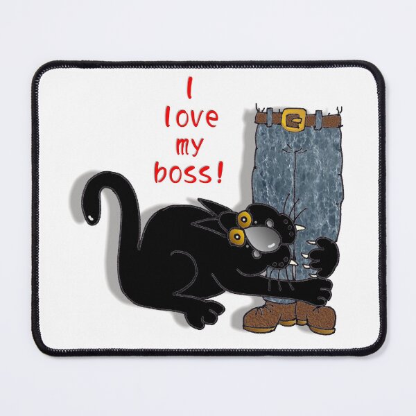 Item preview, I 'love' my boss! designed and sold by cuprum.