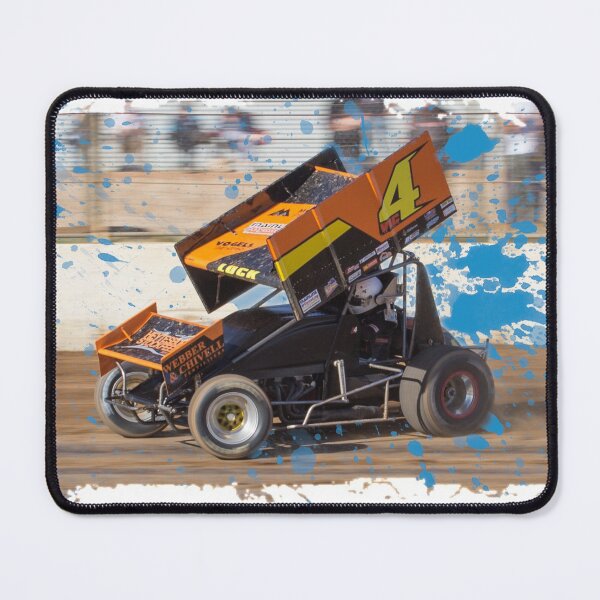 Item preview, Sprint car hauling it fast around Heartland speedway. designed and sold by shaynetwright.