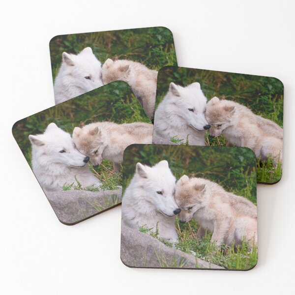 Item preview, Arctic Wolf And Pup designed and sold by Michael Cummings.