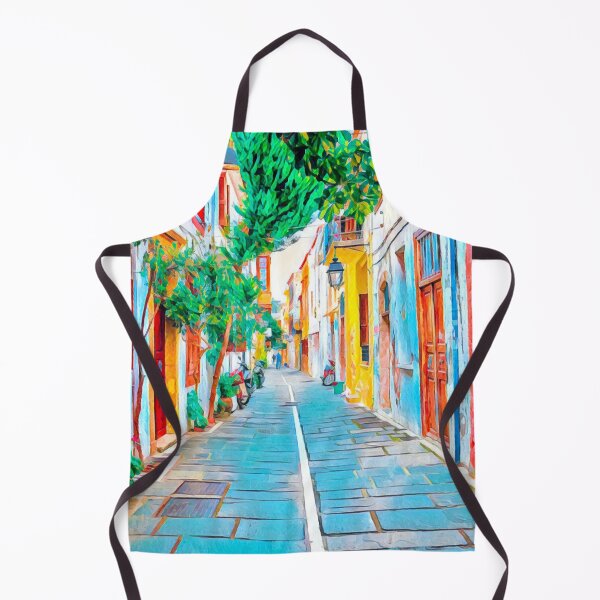 Item preview, Rethymno Streets designed and sold by Sofia-Draws.
