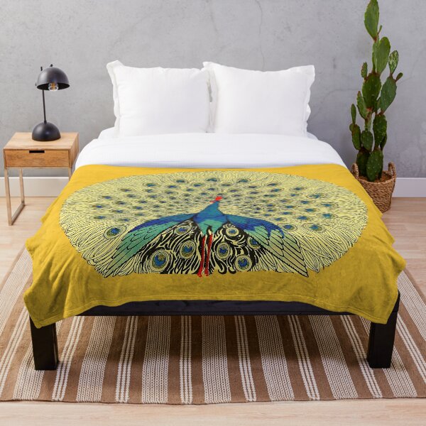 Item preview, Yellow Peacock With Feather designed and sold by Craft DartCO.