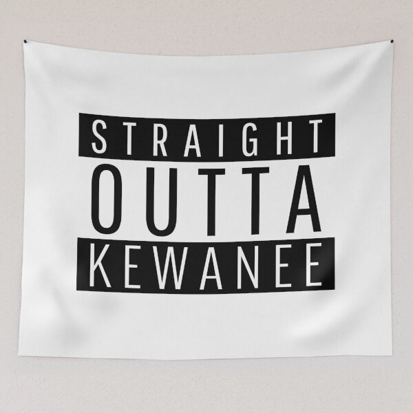Item preview, Straight Outta Kewanee Illinois  designed and sold by Teelogic.