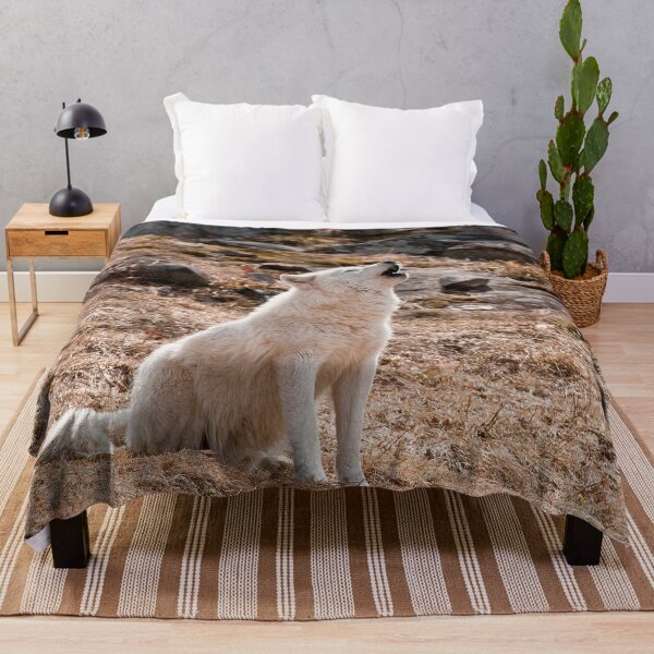 Item preview, Arctic Wolf Howling designed and sold by Michael Cummings.
