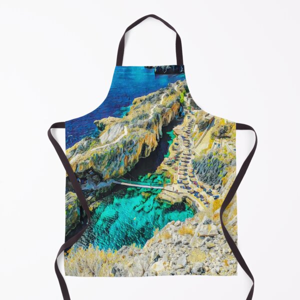 Item preview, Rethymno Beach designed and sold by Sofia-Draws.