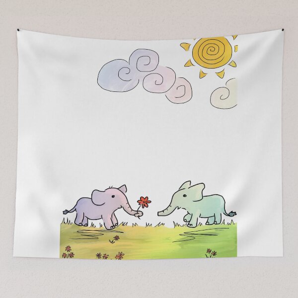 Item preview, Two Elephants designed and sold by Brydenophyte.