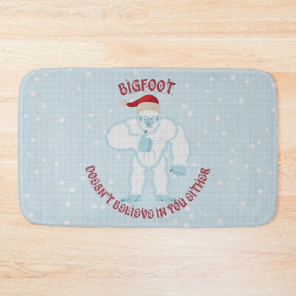 Item preview, Bigfoot Doesn't Believe In You Either Thumbs Up With Red Letters And Mosaic Tiles Filter designed and sold by LuckyKermit.