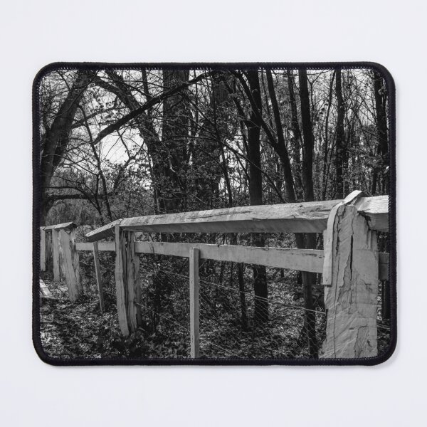 Item preview, Old country fency through the woods. designed and sold by shaynetwright.