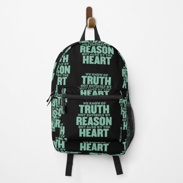 Item preview, We know of truth not entirely by reason but also by the heart. v.1 designed and sold by x1brett.