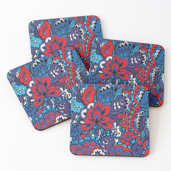 Item preview, Floral Psychedelic Pattern  designed and sold by TheSkullArmy.