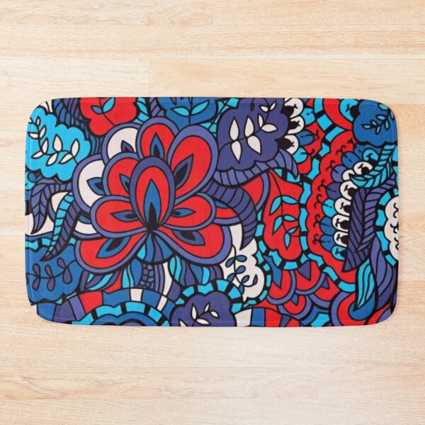 Item preview, Floral Psychedelic Pattern  designed and sold by TheSkullArmy.
