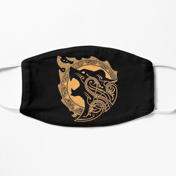 BERSERKR. YELLOW STORM. Flat Mask