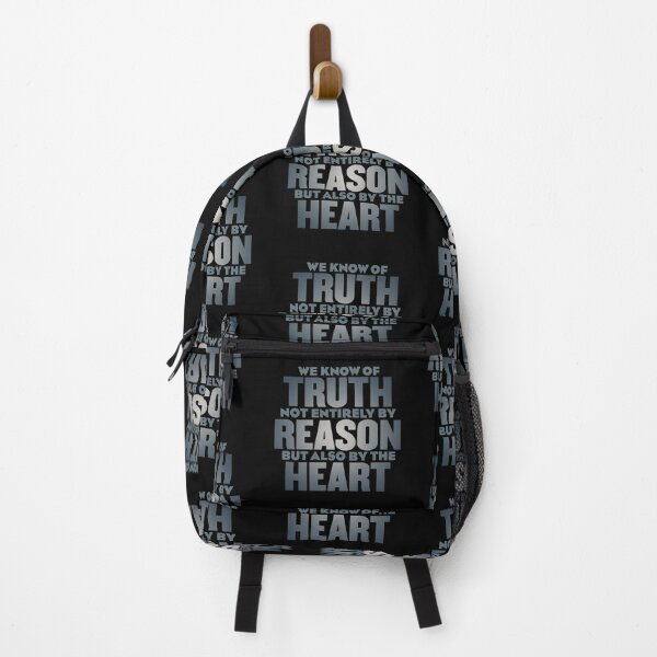 Item preview, We know of truth not entirely by reason but also by the heart. v.2 designed and sold by x1brett.