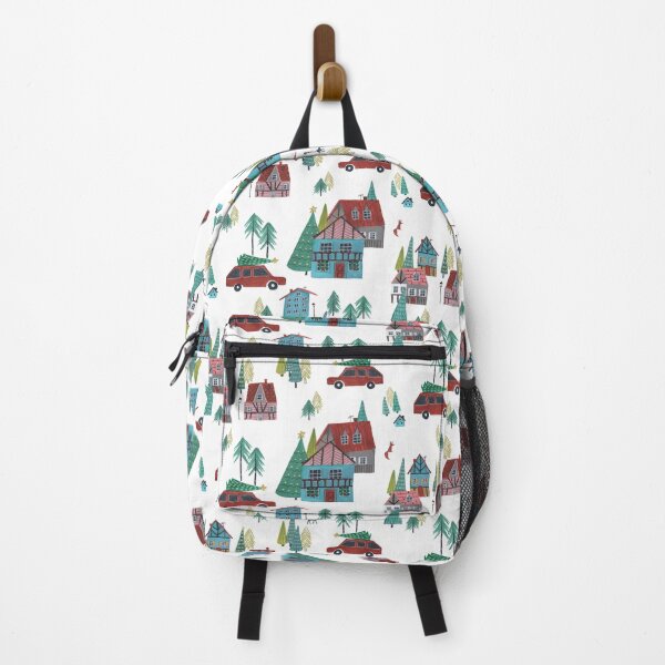 Item preview, Ski Lodge cosy chalet skating snow village mountains designed and sold by Caroline Bonne Müller.