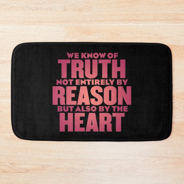 Item preview, We know of truth not entirely by reason but also by the heart. v.4 designed and sold by x1brett.