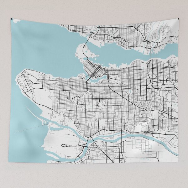 Item preview, Vancouver City Map of Canada - Circle designed and sold by deMAP.