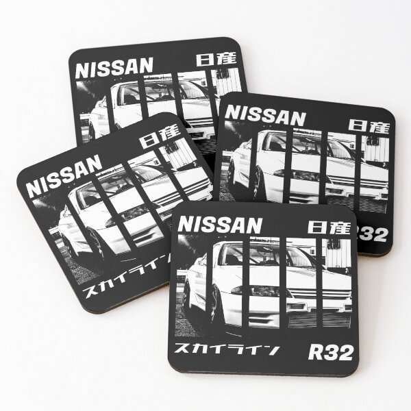 Item preview, NISSAN SKYLINE GT-R R32 Black 'N White 3 (Black Version) designed and sold by Cero81.