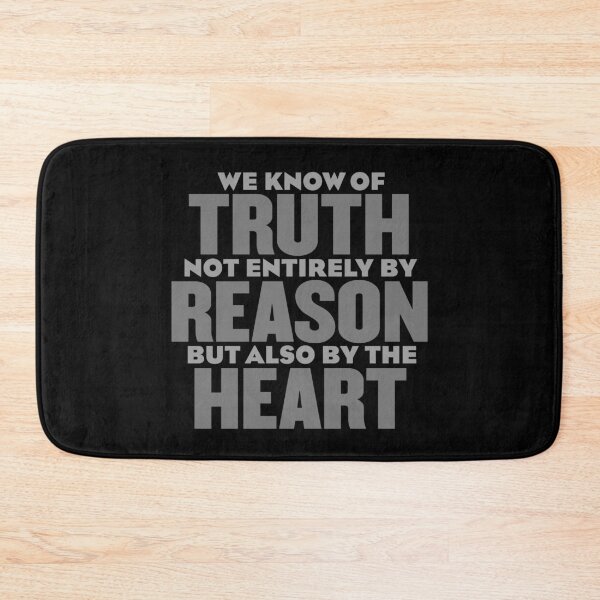 Item preview, We know of truth not entirely by reason but also by the heart. v.6 designed and sold by x1brett.