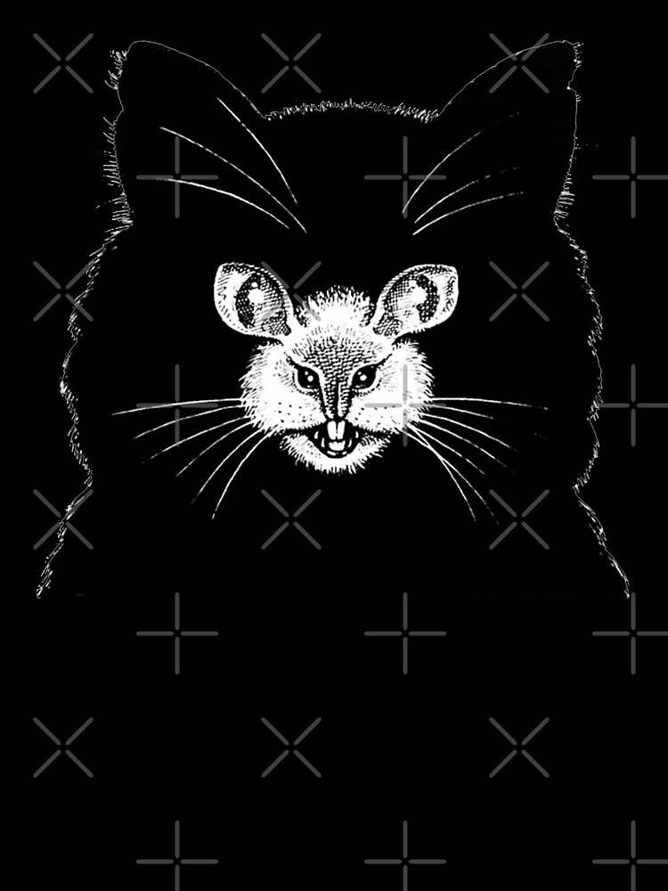 "Cat Mouse Optical Illusion " Art Print for Sale by ChevCholios