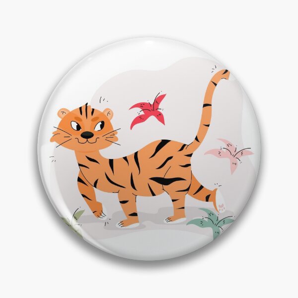 Item preview, Chinese tiger.The Year of the tiger.Cute tiger cub. designed and sold by ProjectKittyArt.