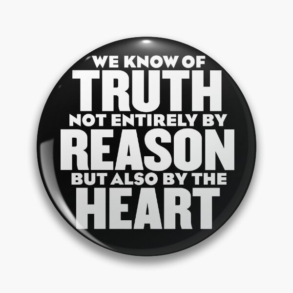 Item preview, We know of truth not entirely by reason but also by the heart. v.8 designed and sold by x1brett.