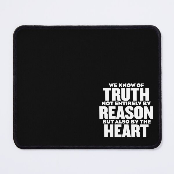 Item preview, We know of truth not entirely by reason but also by the heart. v.8 designed and sold by x1brett.