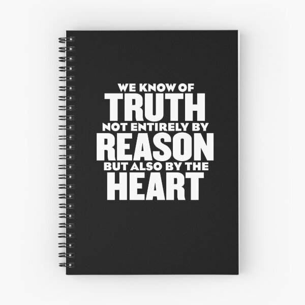 Item preview, We know of truth not entirely by reason but also by the heart. v.8 designed and sold by x1brett.