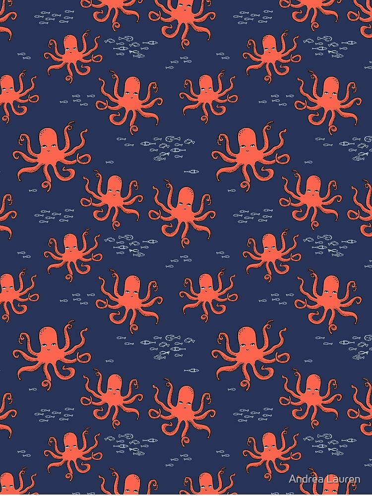 Octopus by Andrea Lauren by papersparrow