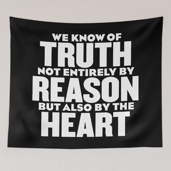 Item preview, We know of truth not entirely by reason but also by the heart. v.8 designed and sold by x1brett.