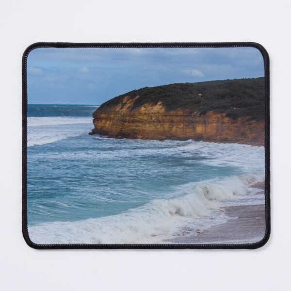 Item preview, A surfer runs away from the pro-waves at Bells Beach, Australia. designed and sold by shaynetwright.