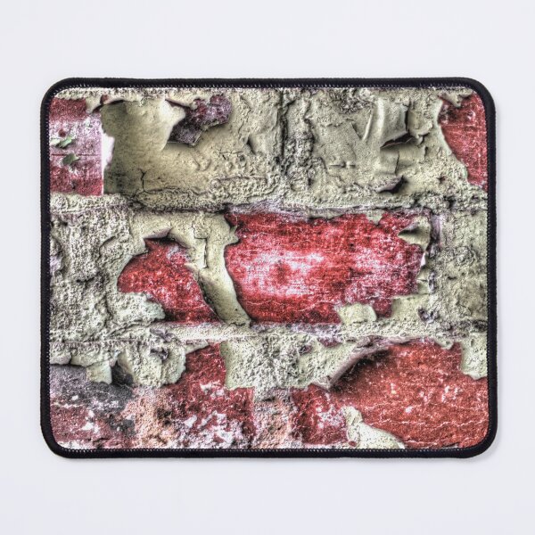 Item preview, Old red brick wall in decay. designed and sold by shaynetwright.