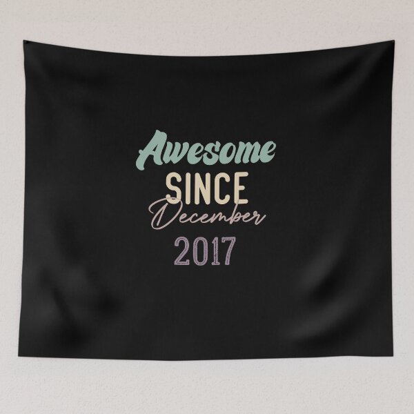 Item preview,  Awesome Since December 2017 designed and sold by medbdj.