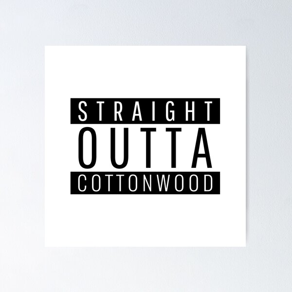 Artikelvorschau, Straight Outta Cottonwood Arizona entworfen und verkauft von Teelogic.