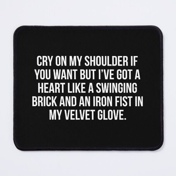 Item preview, Cry on my shoulder if you want designed and sold by Slogans4u.