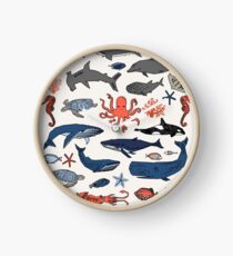 Ocean Animals by Andrea Lauren Clock