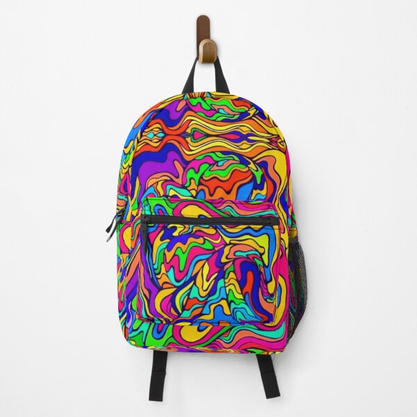 Item preview, colorful surreal doodle designed and sold by TheSkullArmy.