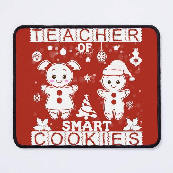 Item preview, Teacher of Smart Cookies Funny Cute Christmas Gifts designed and sold by PinkPandaDesign.